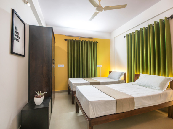 Single / Double / Triple Occupancy Rooms available at Marathalli, Bangalore